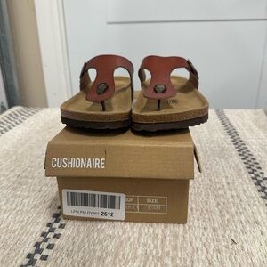 NEW Leah Cork Footbed Thong Sandal SZ 8.5